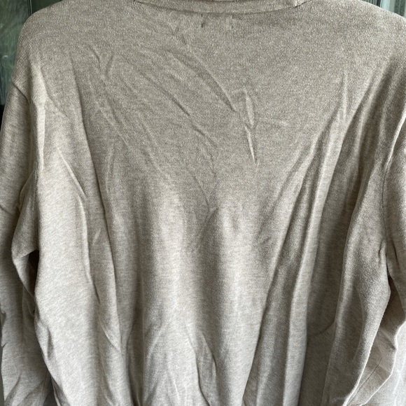GUC J. Crew Shawl Collar Pullover sz L - Picture 4 of 5
